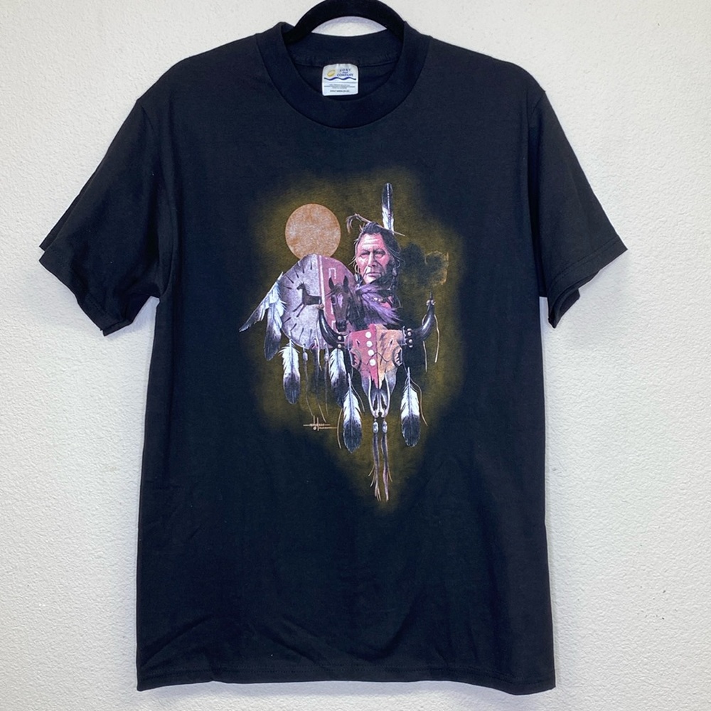 Vintage Native American Tee Shirt Size Medium